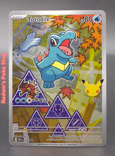 Totodile #MEP048 First Partners Series 2 Gen 2 Promo