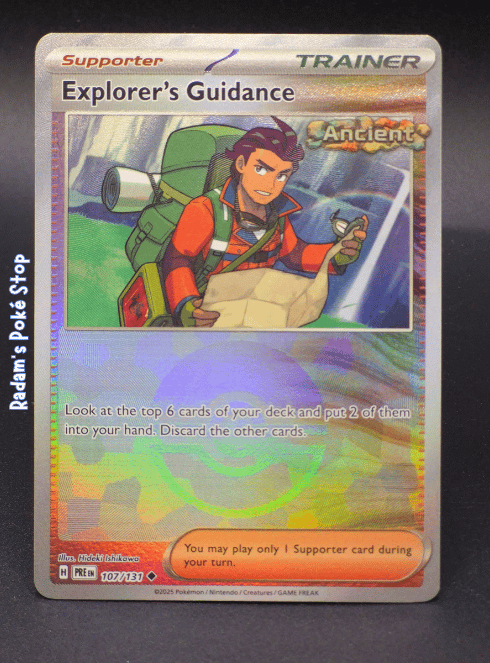 Explorer's Guidance #107 Prismatic Evolutions Poke Ball