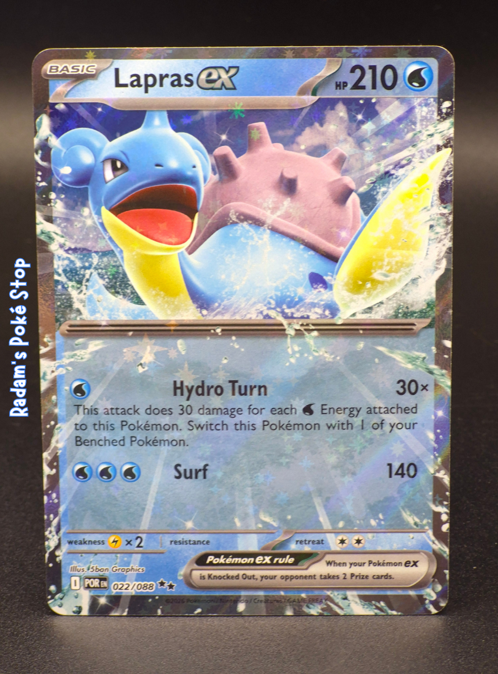 pokemon cards lapras ex - SVP 164 - Gold Full Art You cant add more than 20 damage in this way Pokemon TCG Pocket Lapras Event