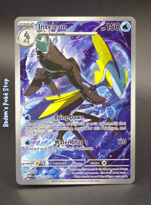 Inteleon #142 IR Mega Evolutions
