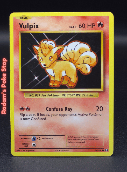 Vulpix #14 XY Evolutions