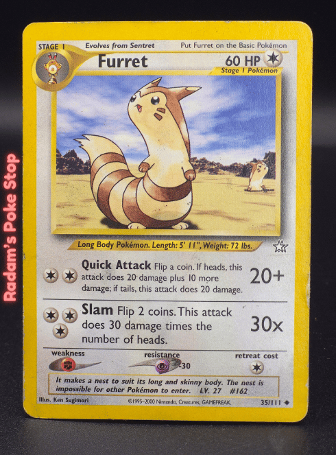 Furret #35 Neo Genesis