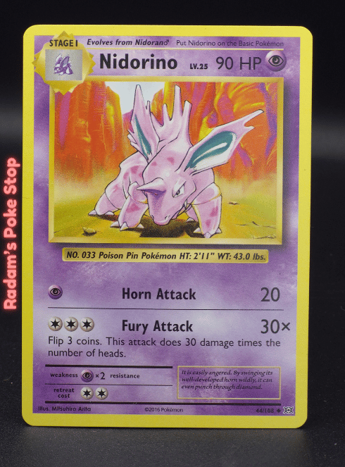 Nidorino #44 XY Evolutions