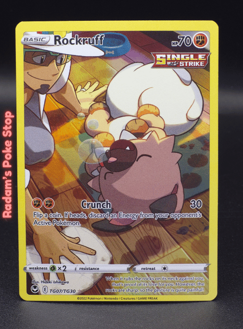 Rockruff #TG07  Silver Tempest
