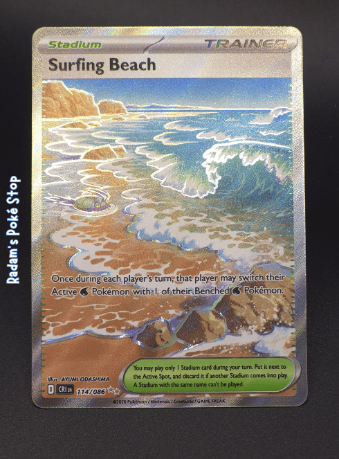 Surfing Beach #114 CRI Chaos Rising UR