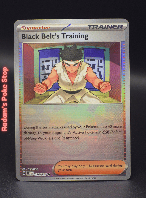 Black Belt's Training #096 Prismatic Evolutions Poke Ball