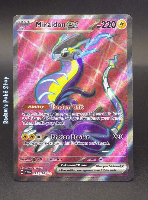 Miraidon ex #227 Scarlet & Violet Base UR