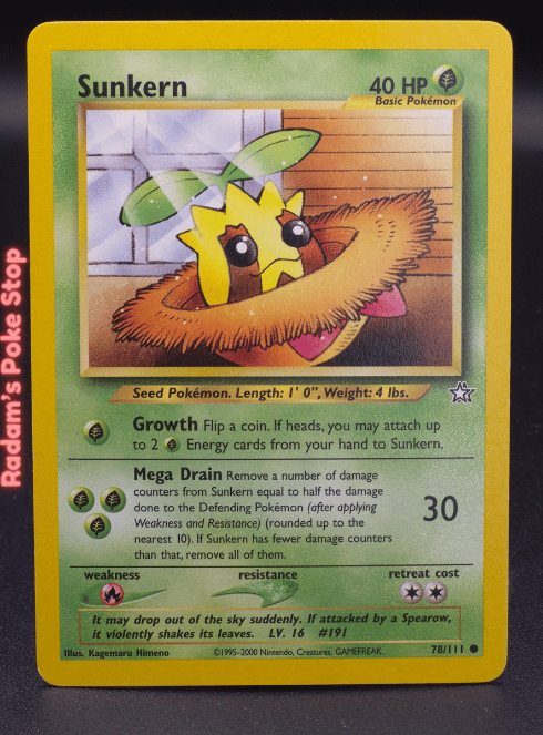 Sunkern #78 Neo Genesis