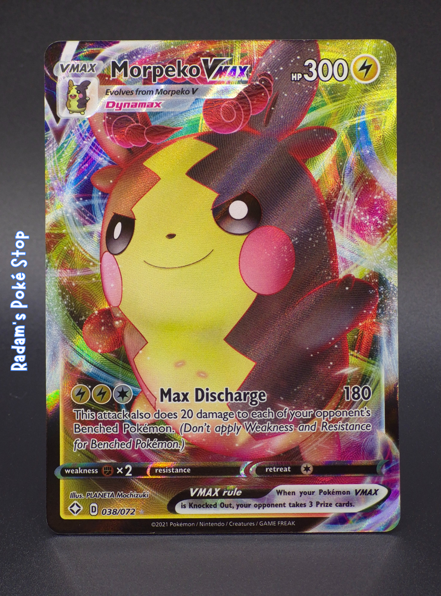 Morpeko Vmax #38 Shining Fates