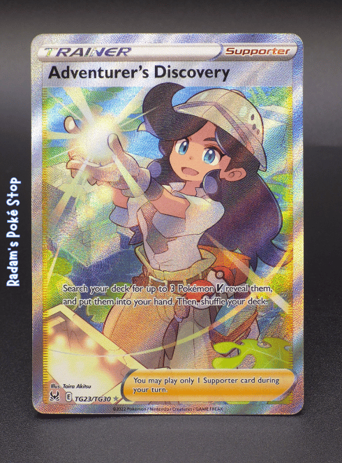 Adventurer's Discovery #TG23 Lost Origins Trainer Gallery