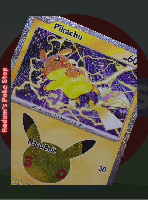 Pikachu 08/30 #030 30th Celebrations 30C