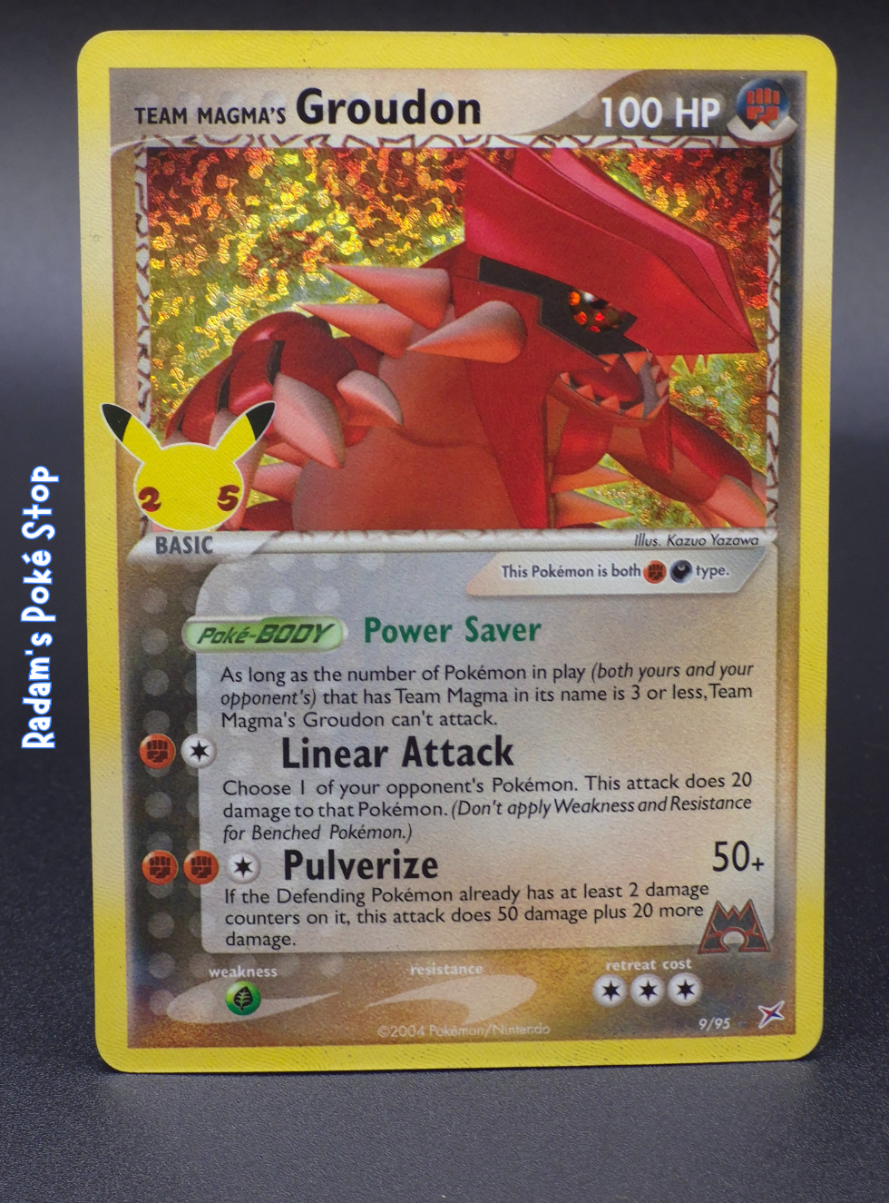 Team Magma's Groudon #9 Celebrations