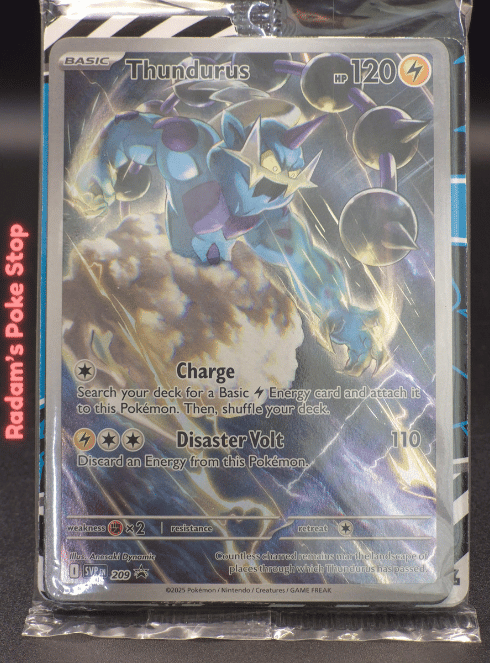 Thundurus #SVP209 Black Bolt Promo