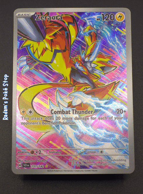 Zeraora #151 Stellar Crown IR