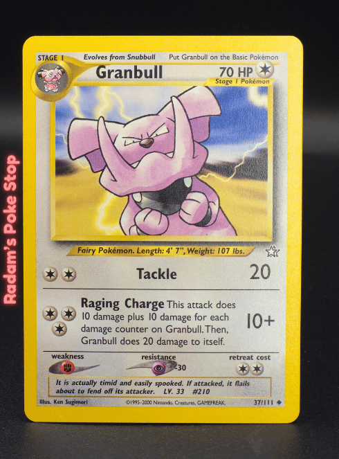 Granbull #37 Neo Genesis