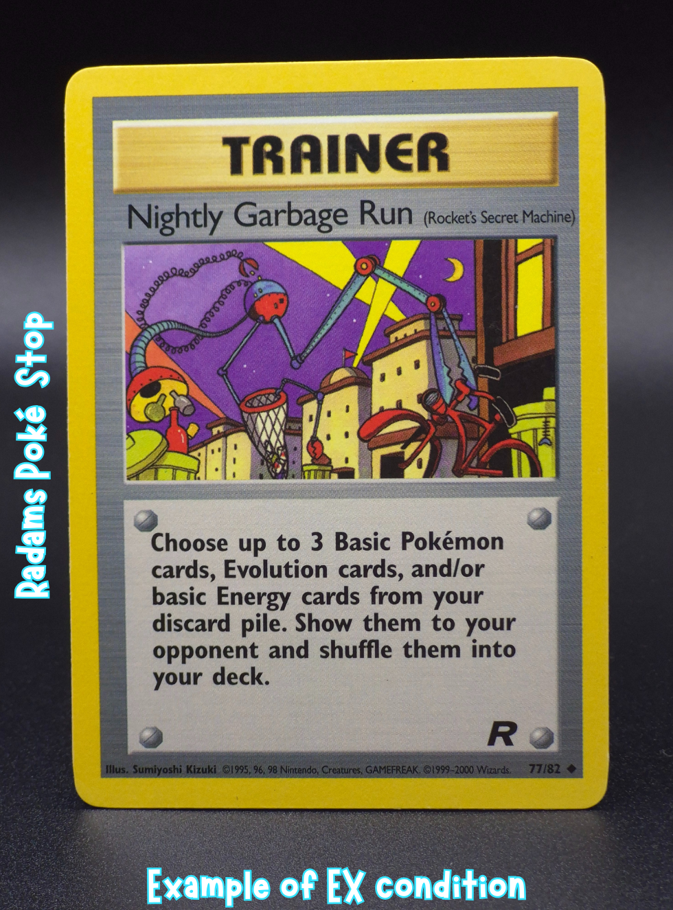 Nightly Garbage Run (Rocket’s Secret Machine) #77 uncommon Team Rocket