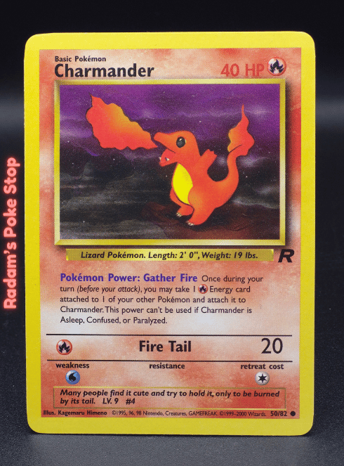 Charmander #50 Team Rocket