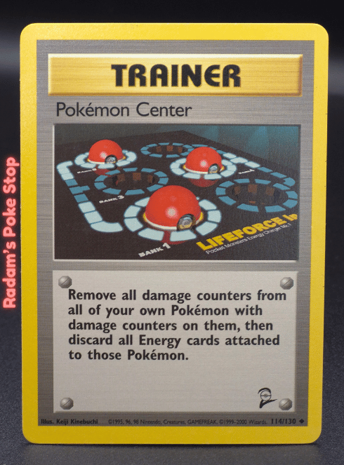 Pokemon Center #114 Rare Base Set 2