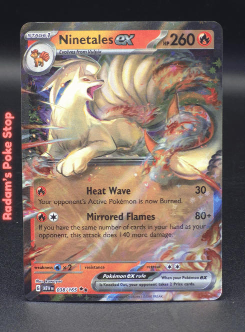 Ninetales ex #038 151 DR