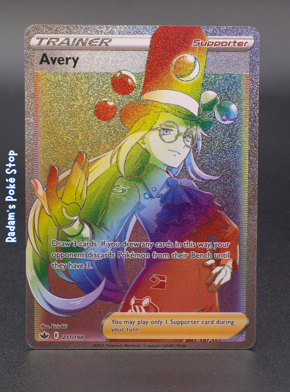 Blaziken Vmax #200 Chilling Reign HR