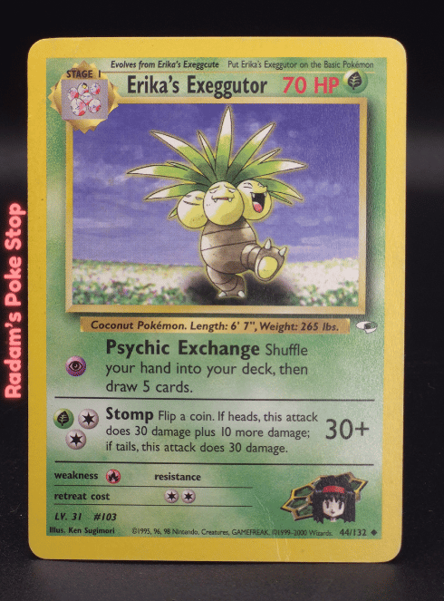 Erika's Exeggutor #44 Gym Heroes