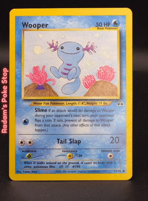 Wooper #71 Neo Discovery