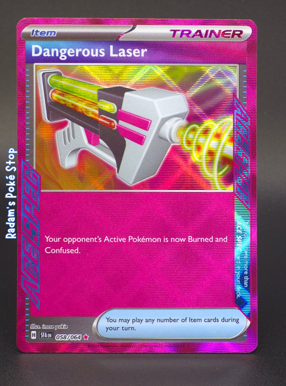 Dangerous Laser #058 Shrouded Fable Ace Spec