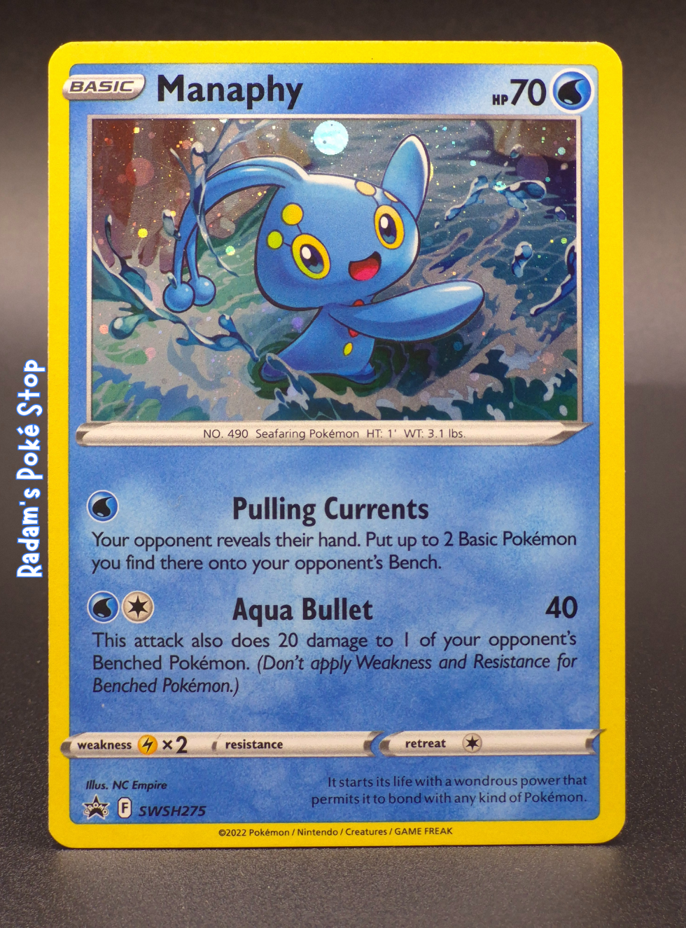 Manaphy #SWSH275 Promo