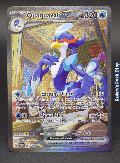 Quaquaval ex #260 Paldea Evolved SIR