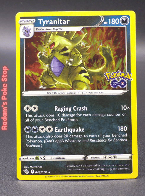Tyranitar #043 Pokemon Go