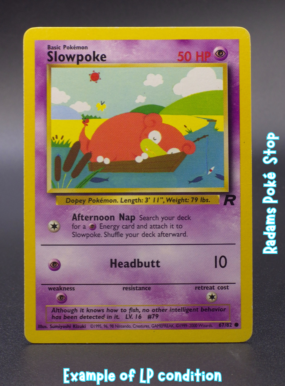 Slowpoke #67 common Team Rocket
