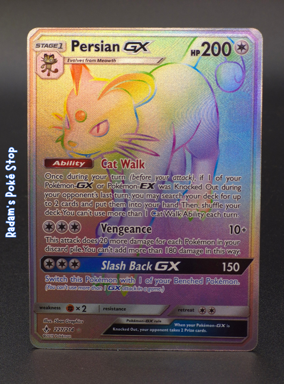 Persian GX #227 SM Unbroken Bonds