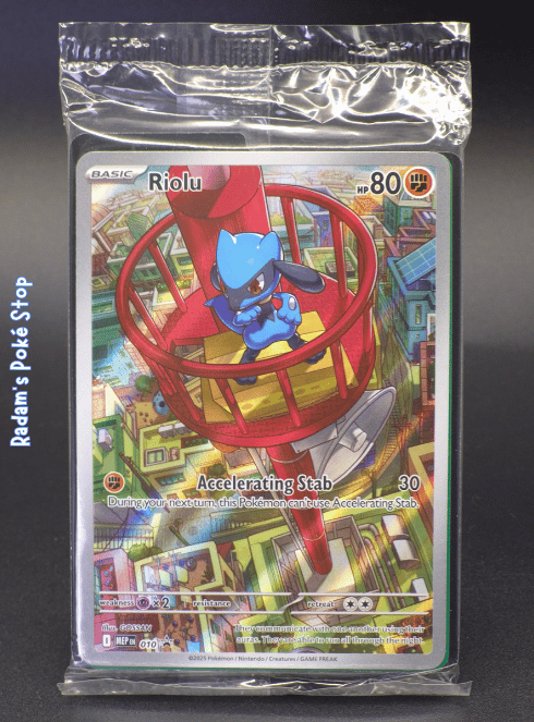Riolu #MEP010 Mega Evolution Lucario ETB Promo Sealed
