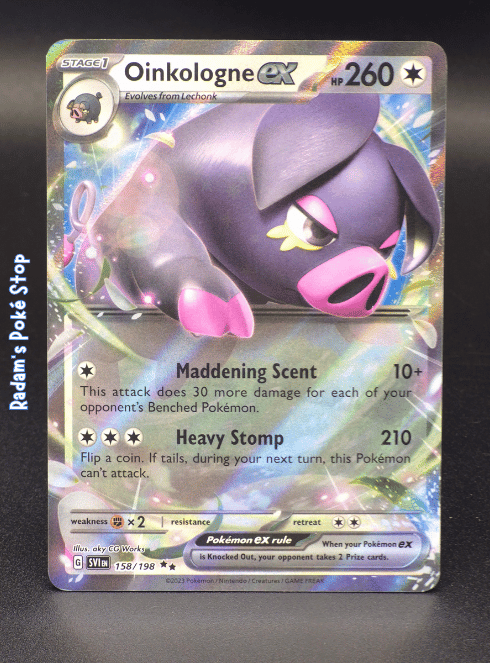 Oinkologne ex #158 Scarlet & Violet Base DR