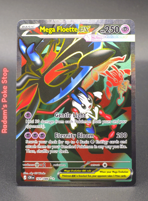 Mega Floette ex #101 CRI Chaos Rising UR