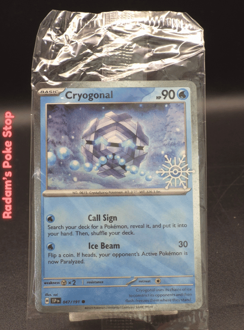 Sealed Cryogonal #047 Holiday Calendar 2025
