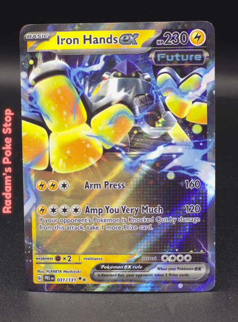 Iron Hands ex #031 Prismatic Evolutions DR