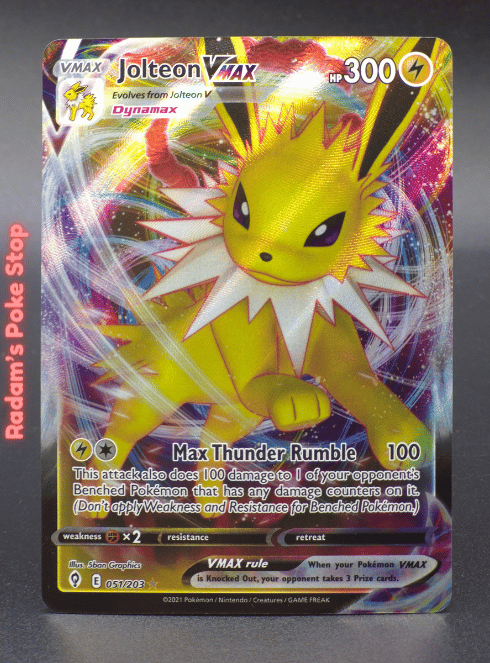 Jolteon Vmax #051 Evolving Skies UR