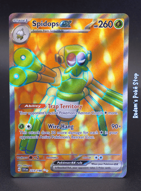 Spidops ex #223 Scarlet & Violet Base UR