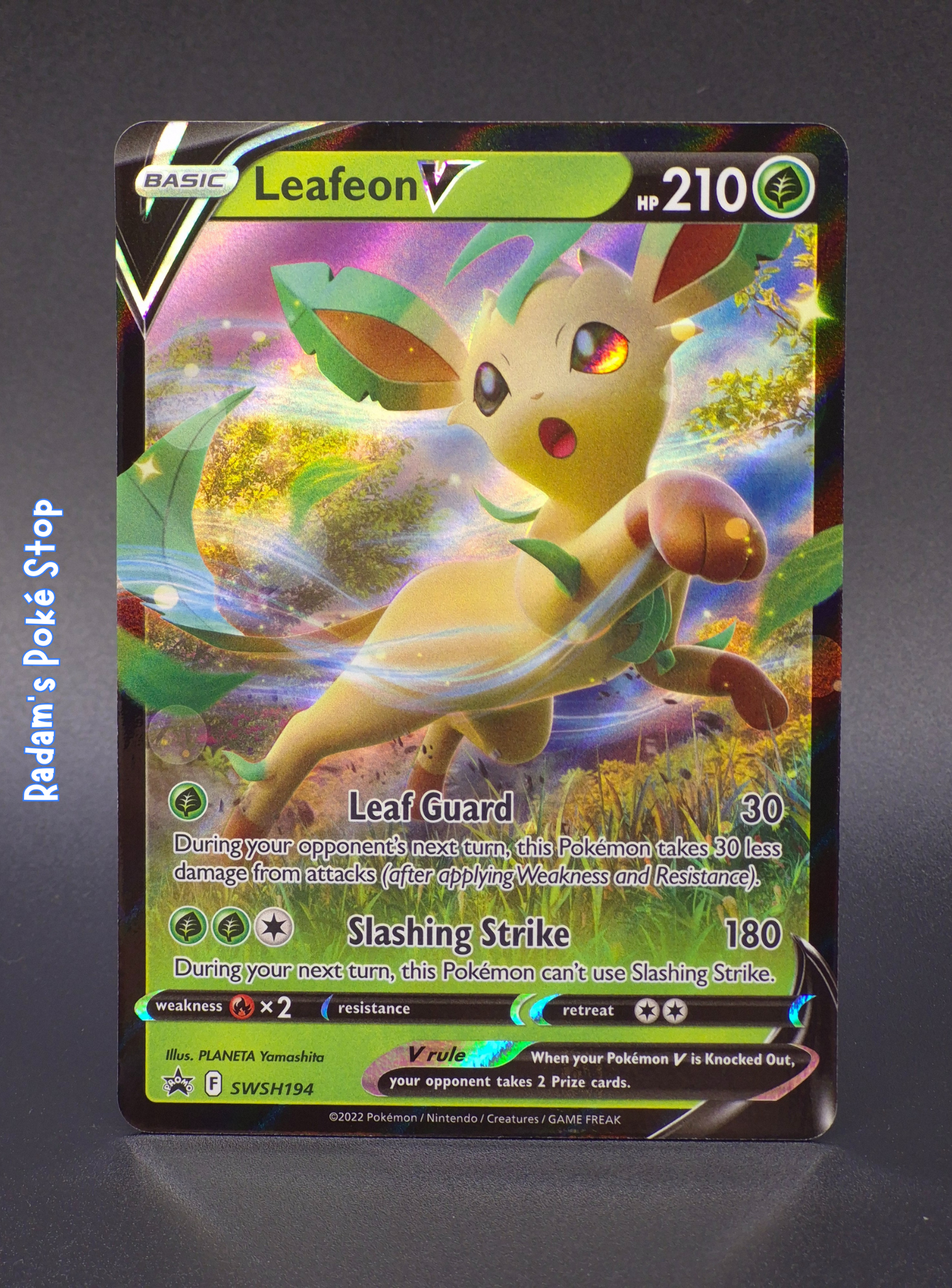 Leafeon V #SWSH194 Promo