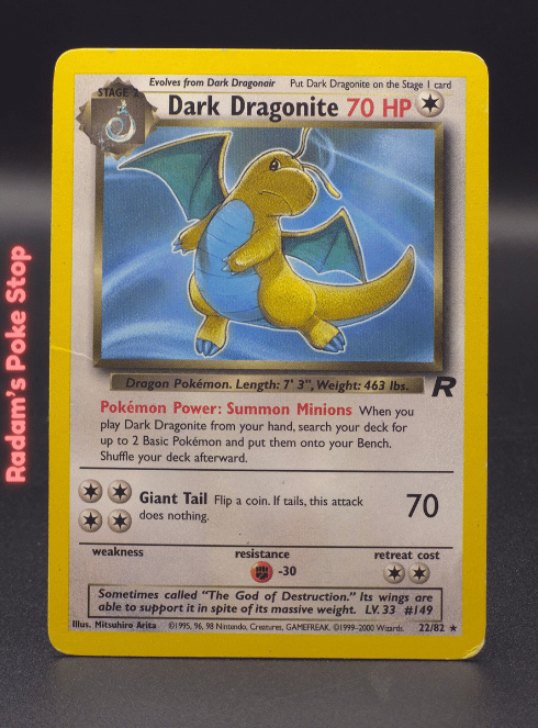 Dark Dragonite #22 Team Rocket