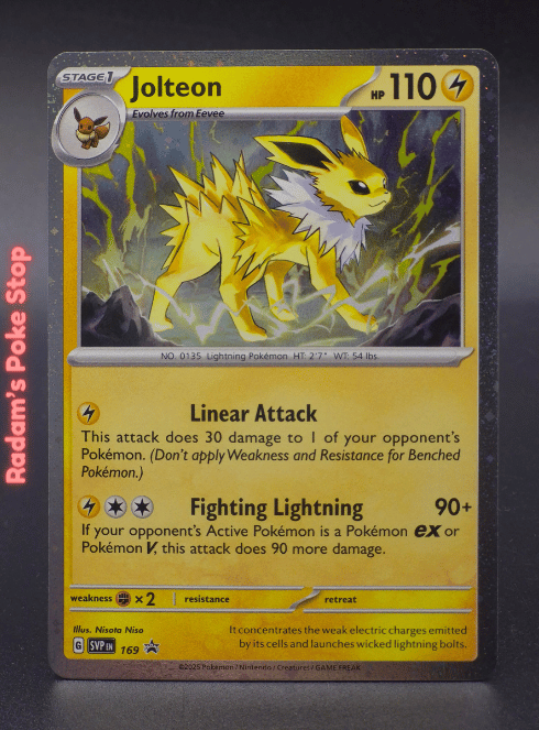 Jolteon #SVP169 Prismatic Evolutions Promo