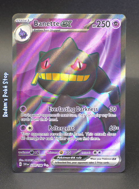 Banette ex #229 Scarlet & Violet Base UR