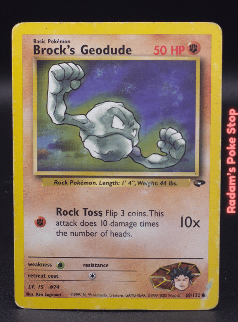 Brock's Geodude #68 Gym Challenge