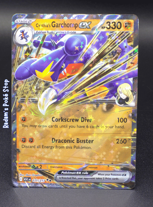 Cynthia's Garchomp ex #111 DR Ascended Heroes