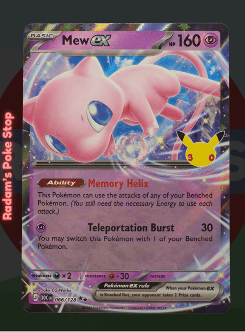 Mew ex #066 30th Celebrations 30C