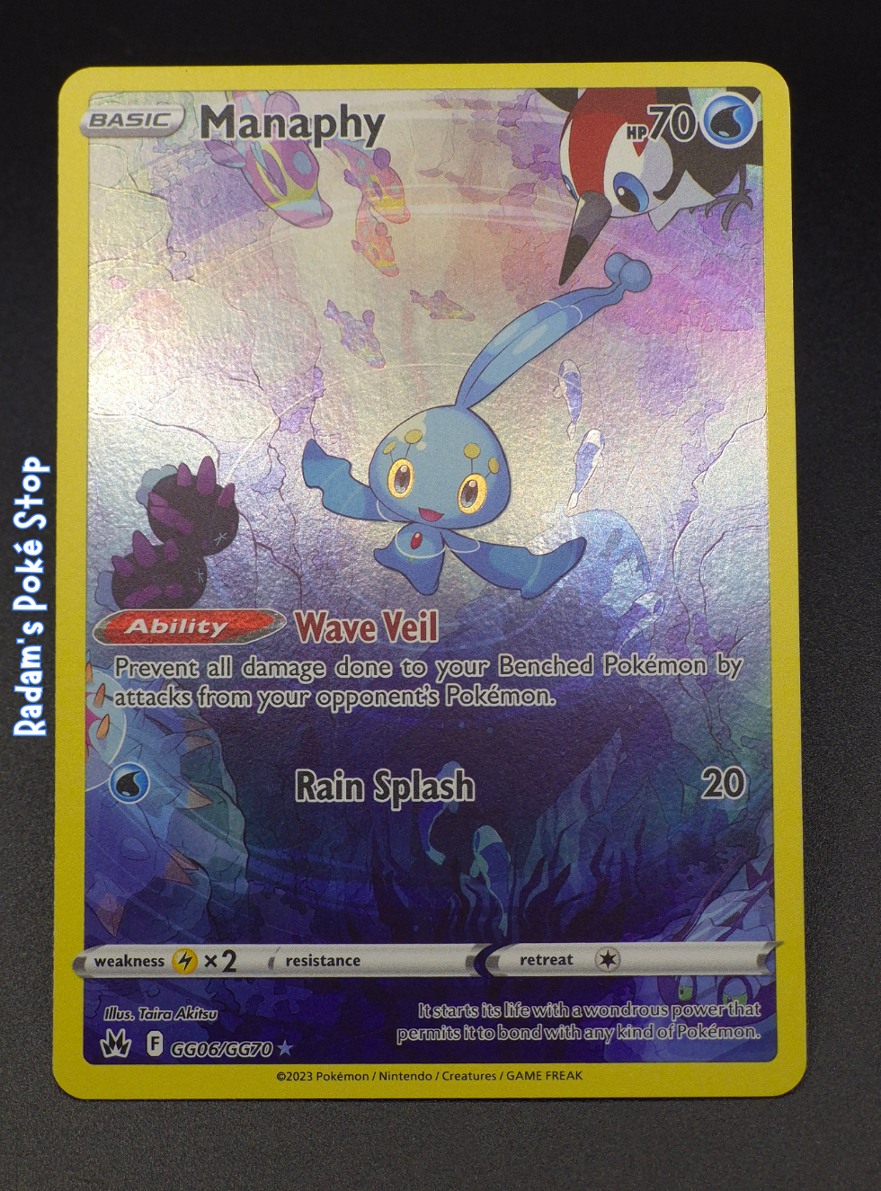 Manaphy #GG06 Crown Zenith