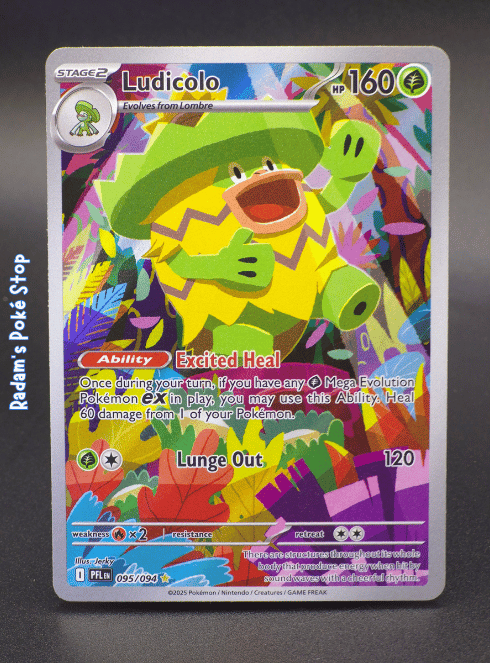 Ludicolo #095 IR Phantasmal Flames