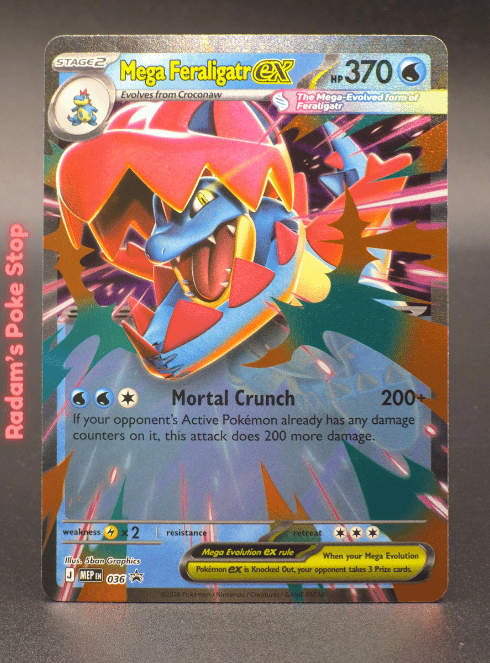 Mega Feraligatr ex #MEP036 Ascended Heroes Promo