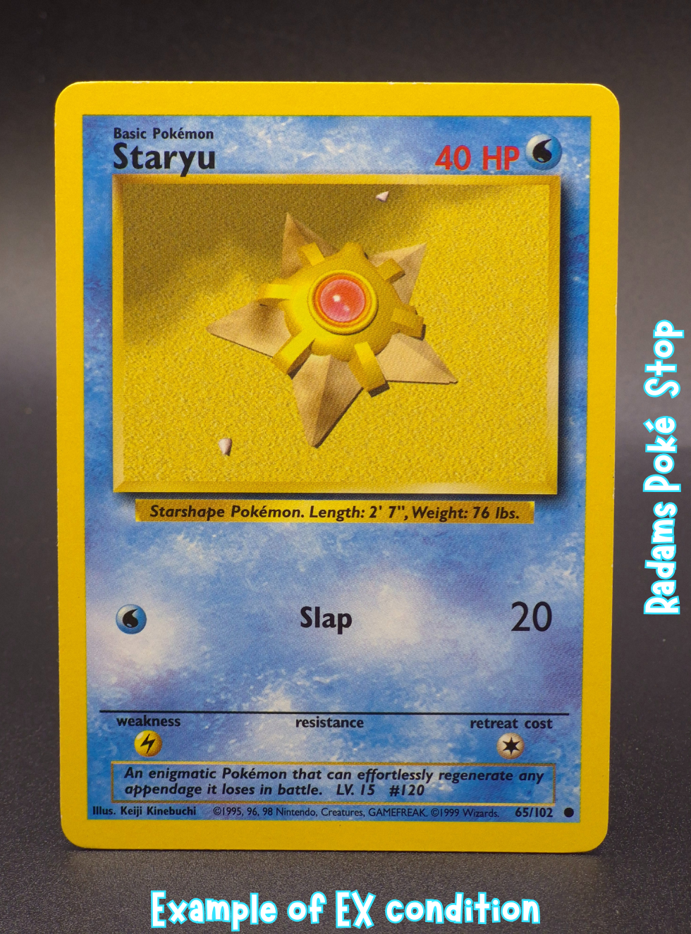 Staryu #65 common Base Set